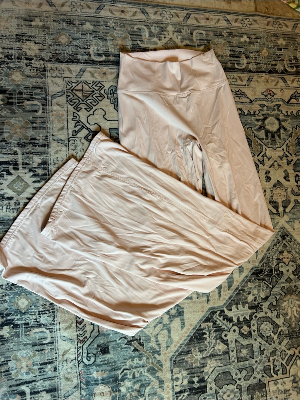 Women’s Light Pink Maxi Skirt - Soft Flowy Style